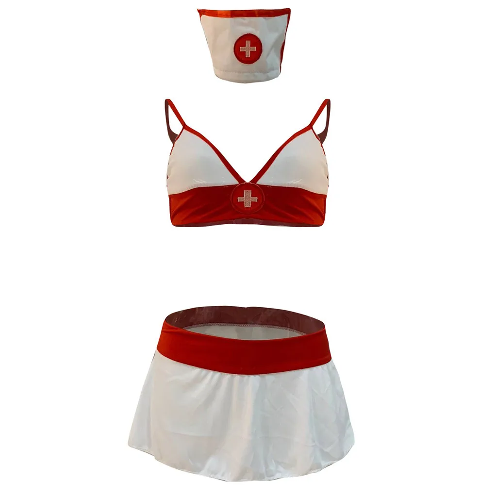 Модная сексуальная униформа выдалбливают костюм искушение нижнее белье