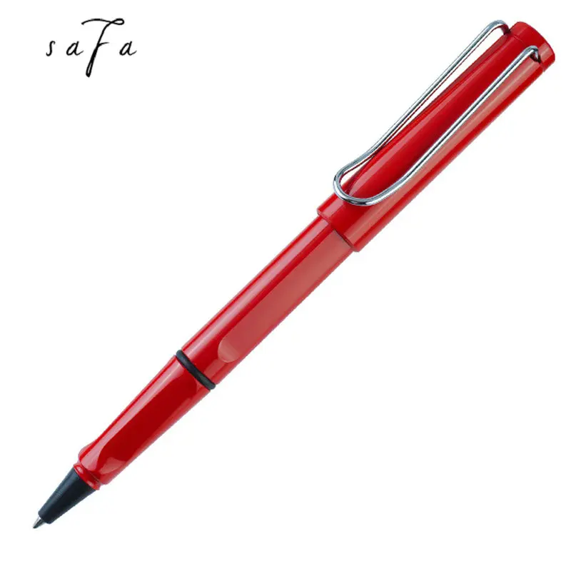 Рекламная разноцветная пластиковая шариковая ручка LM со стержнем черного/синего