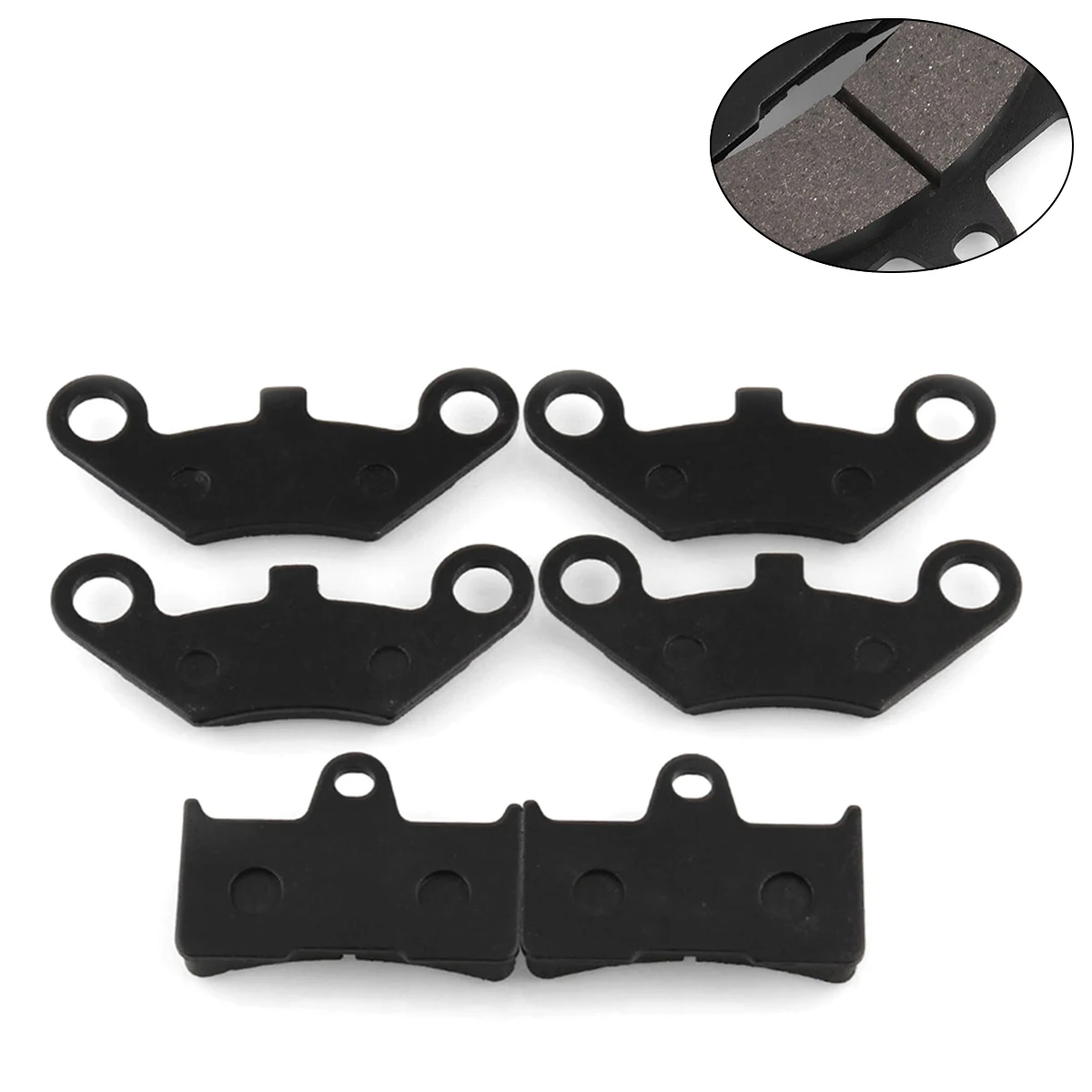 

MotoLovee ATV Front 4pcs+Rear 2pcs Semi Metallic Brake Pad Disc Brakes 6 Pieces For CF Moto CF500 500CC CF 600 600CC X5 X6 X8 U5