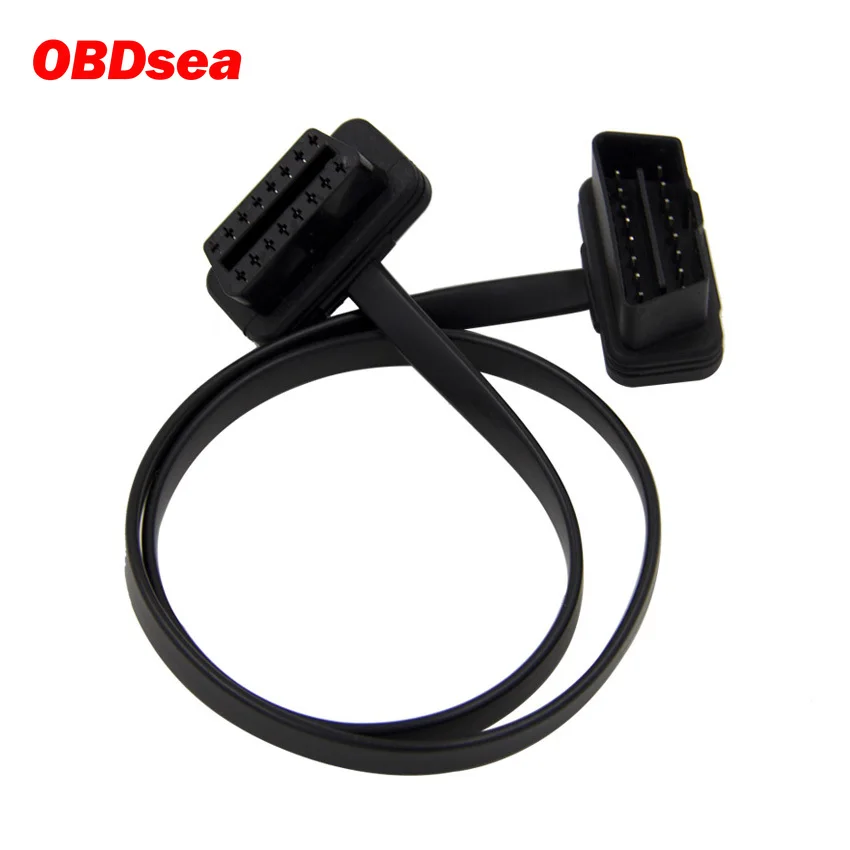 60 см 16 контактный OBDII OBD 2 OBD2 Удлинительный кабель коннектор диагностический