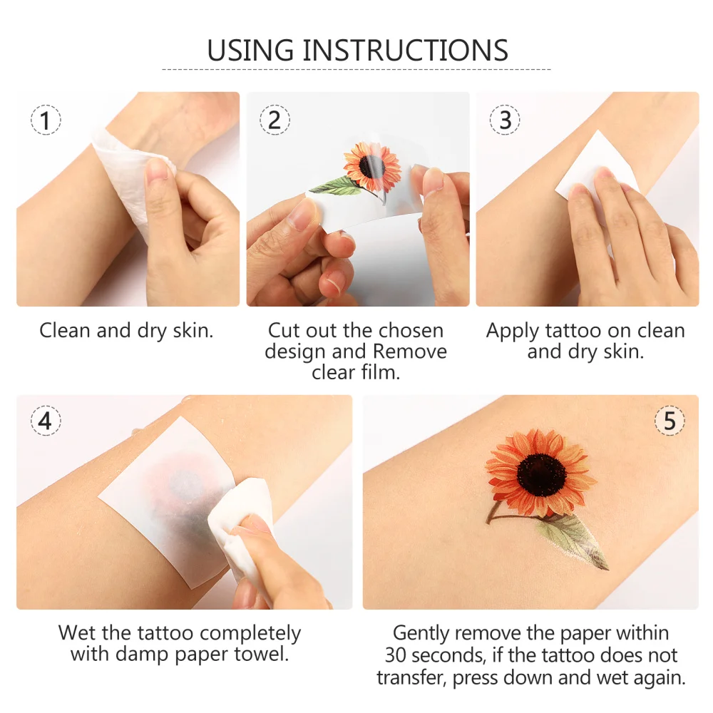 

Frcolor 30 Sheets Temporary Tattoos Arm Shoulder Stickers Full Stickers for Men Adults (20 La