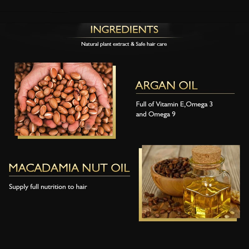 Маска для волос с аргановым маслом и ореха макадамии|Уход за волосами кожей