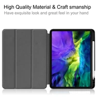suitable for ipad pro 2020 11 inch protective shell for ipad 2020 pc hard shell tri fold for ipad 11 case