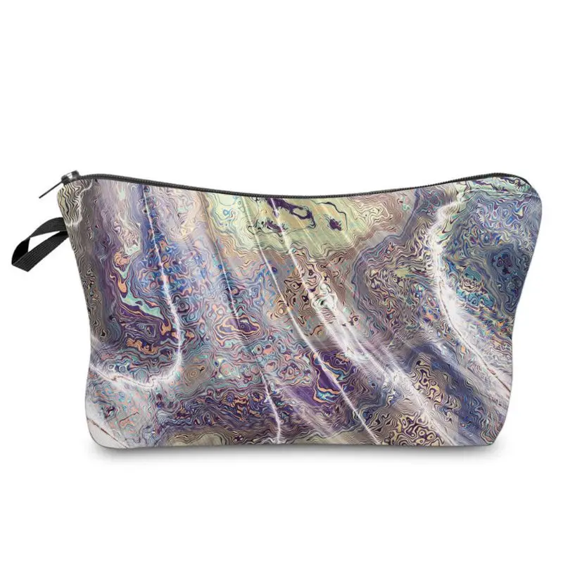 

Multifunctional Cosmetic Bag Makeup Case Pouch Toiletry Travel Zip Wash Organize