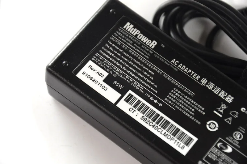 Адаптер питания переменного тока 19 5 в а 65 Вт зарядное устройство источник для HP