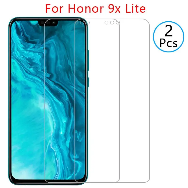 

2pcs tempered glass on honor 9x lite screen protector protective glas for huawei honer 9xlite honor9x 9 x x9 light safety film