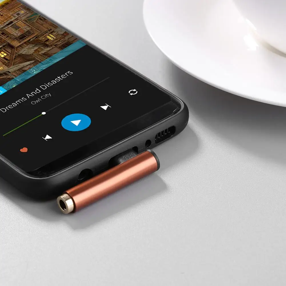 Адаптер для наушников с разъемом 90 градусов Type C до 3 5 мм цифровых кабелей xiaomi