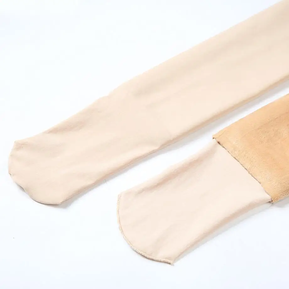 

420g Plus Size Velvet Winter Women Sexy Pantyhose Thick Nylon Tights Seamless collant femme Rajstopy High Waist 60-100 kg 601