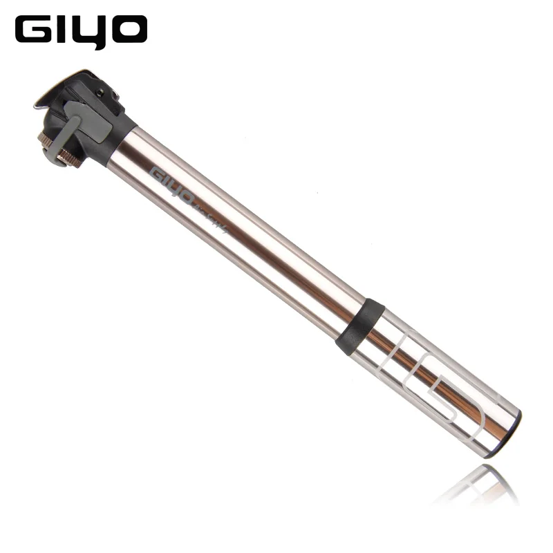 

Насос для велосипеда GIYO GM-49L, из алюминиевого сплава, с кронштейном