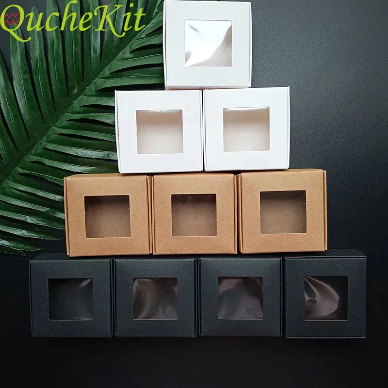 Маленькая бумажная коробка для упаковки рождественских товаров новогодние