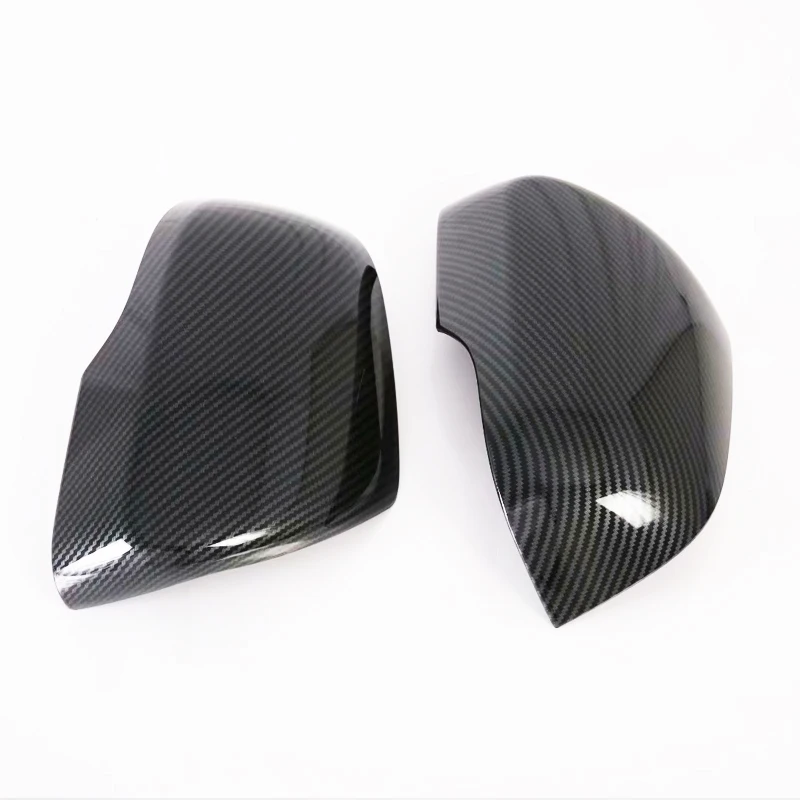 For ALL-NEW Hyundai H-1 2018-2020 car Rearview mirror cover trim black carbon fibre / chrome Side Turn Signal Mirror Covers | Автомобили и