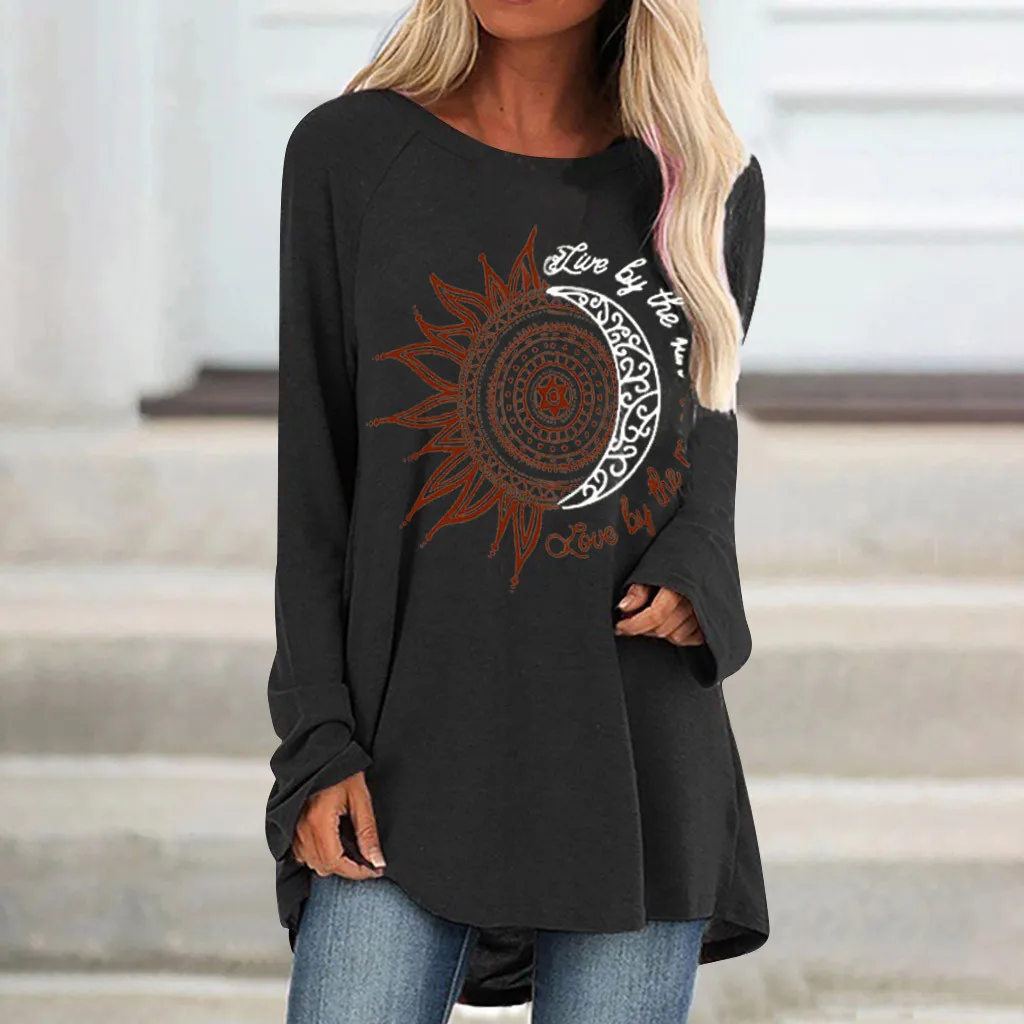 5xl размера плюс Туника Футболка женская летняя 2020 одежда с цветочным принтом