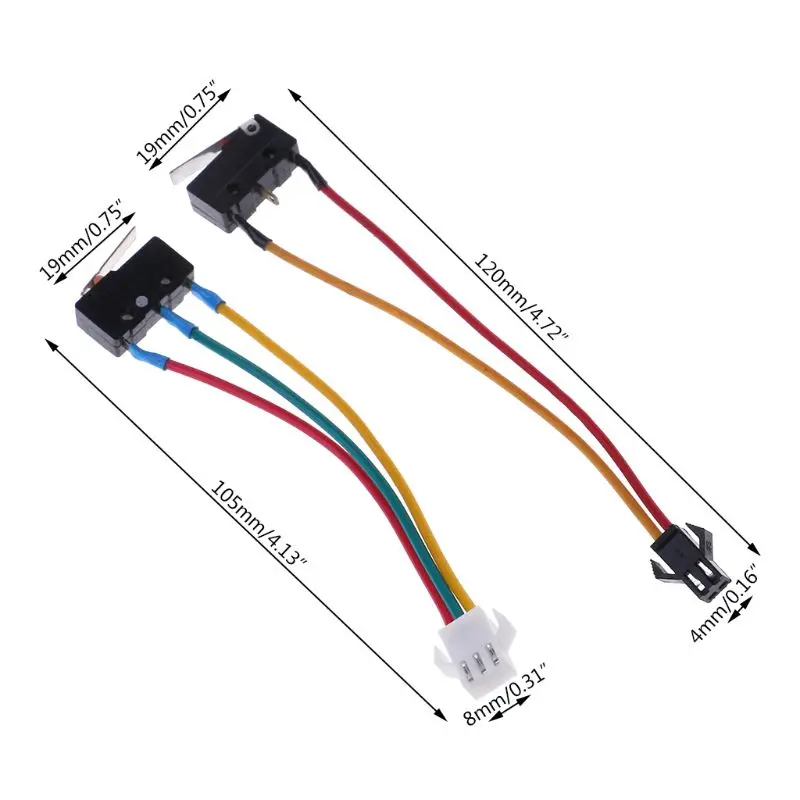 Микропереключатель газового водонагревателя два/три провода небольшой контроль