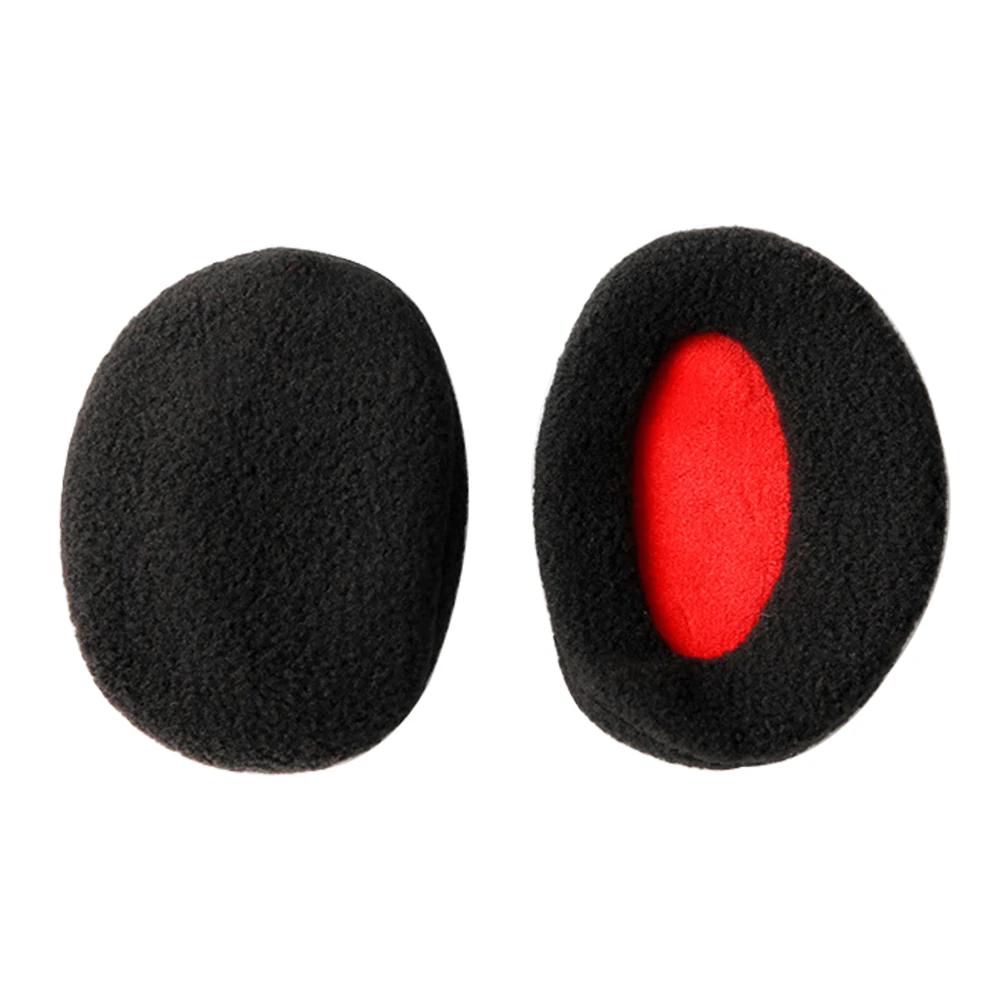 

2pcs Men Women Winter Warm Band Less Protection Windproof Warmers Daily Ear Muffs Non Slip Soft Solid Polyester Two Parts