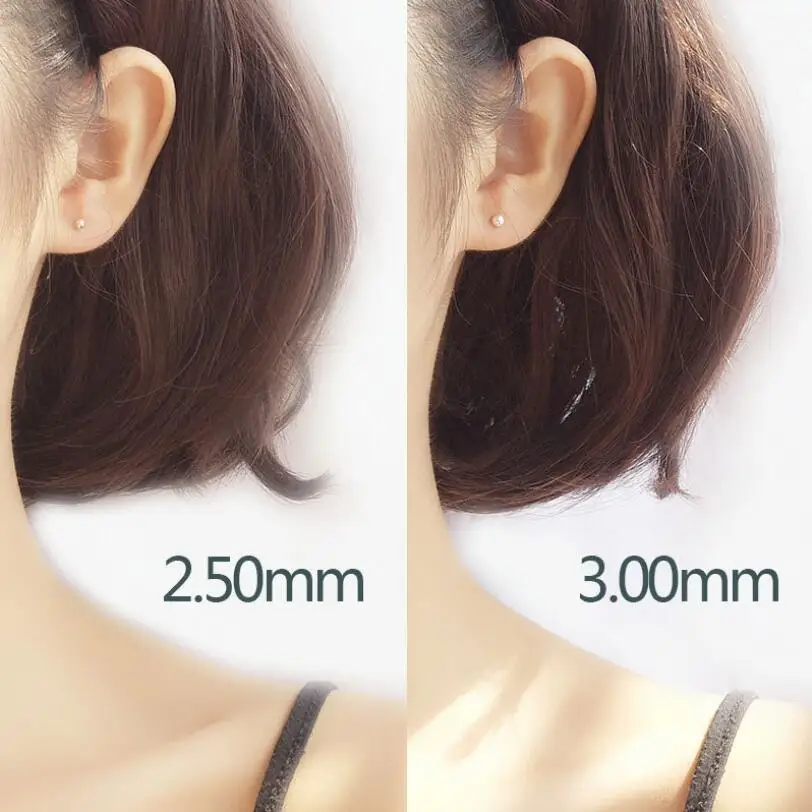 Милые мини серьги для женщин девушек 925 серебряные серьги-гвоздики 2020 хрящевой