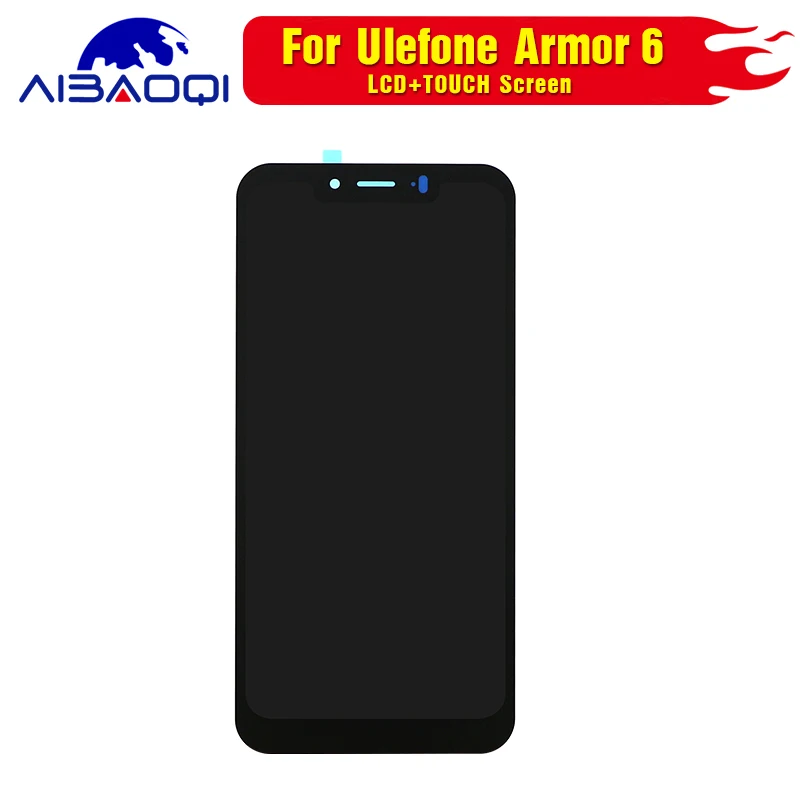 Сенсорный экран ЖК-дисплей ЖК-экран для Ulefone Броня 6 6E запасные части+ инструмент для разборки+ клей для 3M