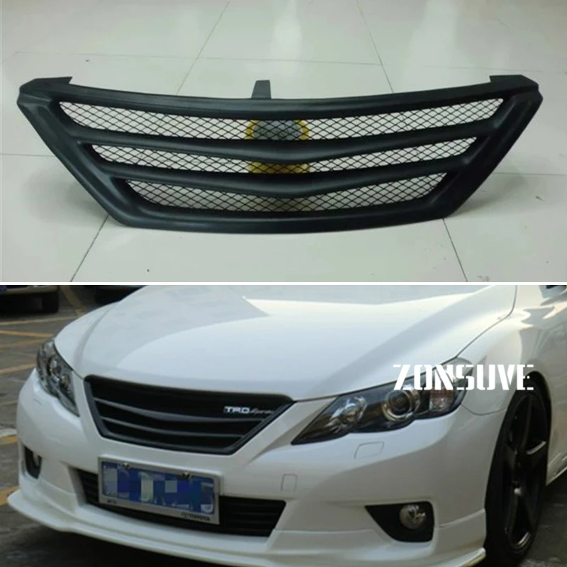 Применение для Toyota Mark X 2010 2011 2012 год углеродного волокна Refitt спереди центр