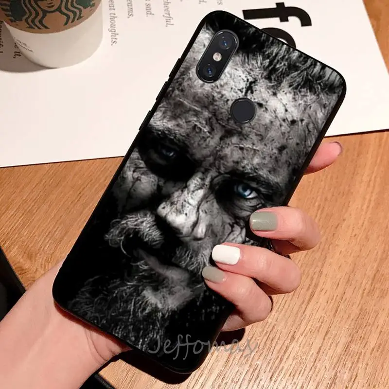 

Ragnar Lothbrok Vikings Tv show Phone Case For Xiaomi Redmi note 7 8 9 t max3 s 10 pro lite coque shell cover funda