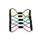 Фитнес, йога, пилатес Эспандеры эластичные спортивные ремни для груди и тела тянущиеся ремни для силовых тренировок на руку