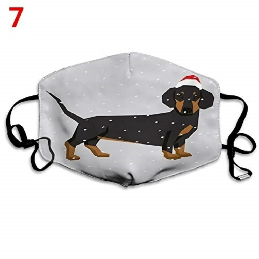 Маска для лица унисекс ветрозащитная моющаяся дышащая маска с принтом