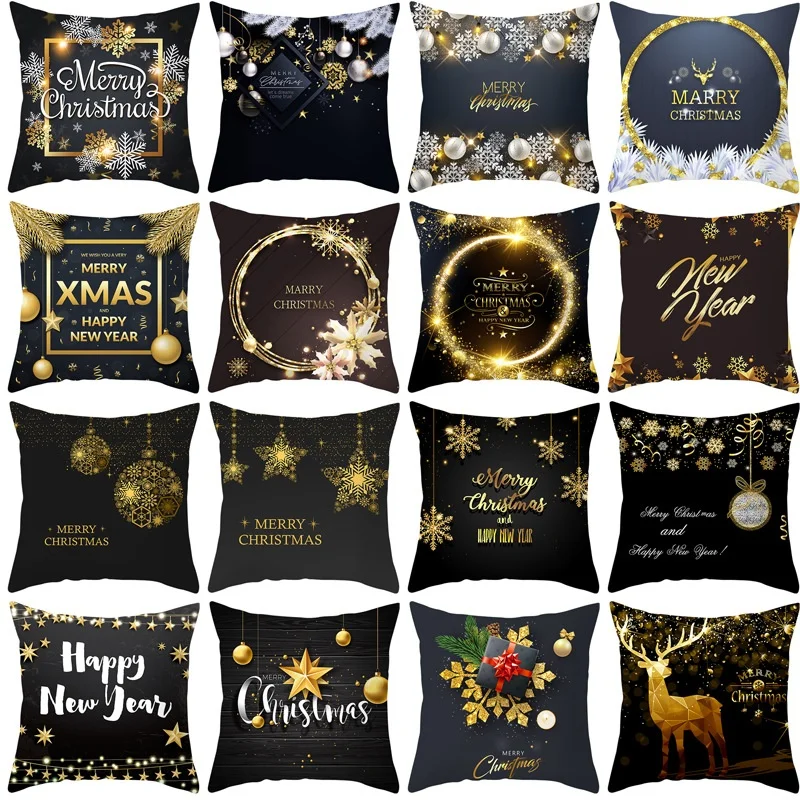 

1 Pcs Christmas Throw Pillow Case Decorative Pillow Cover Pillowcase