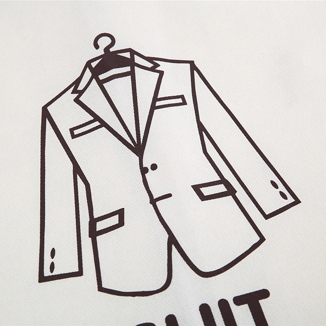 60*90 см прозрачный пылезащитный мешок для хранения одежды Организатор висячий