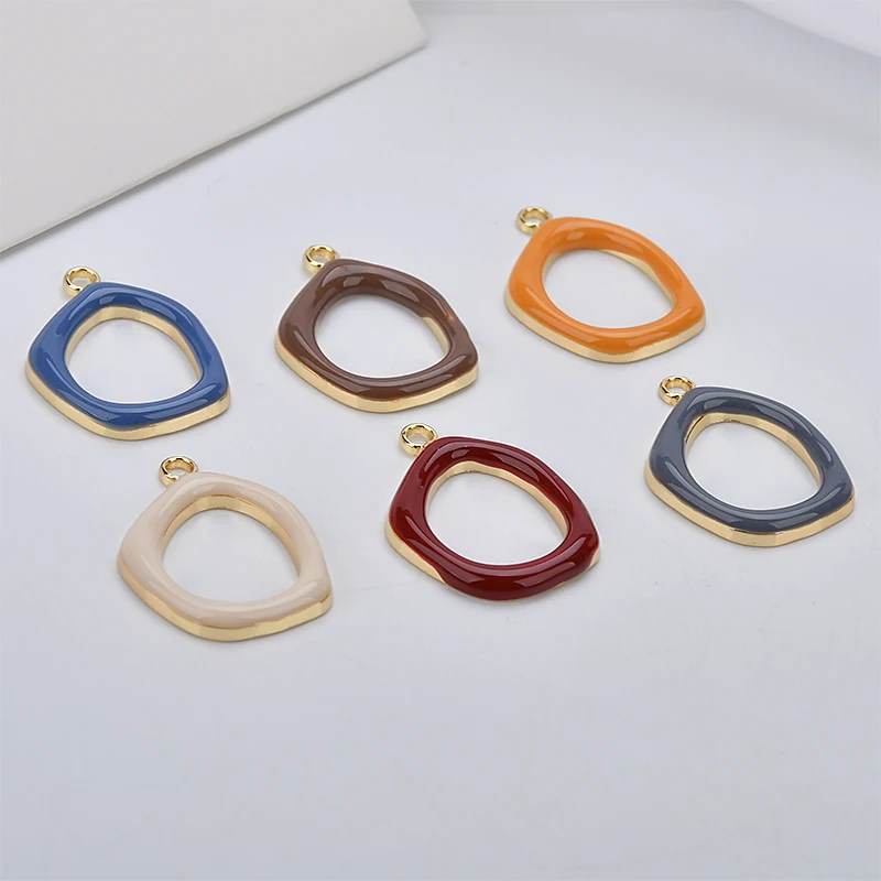 Осень и зима простой кулон Moran Di цветной сплав капли масла DIY ювелирные изделия