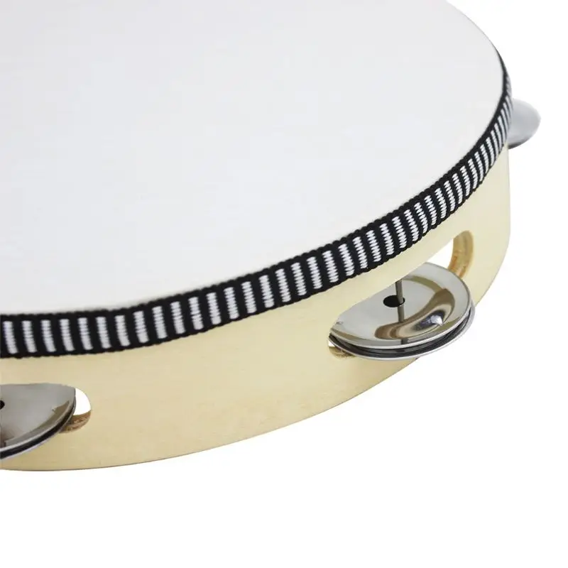 SHUFFLE 8 &quotручной Тамбурин барабан колокол береза металлический ударный