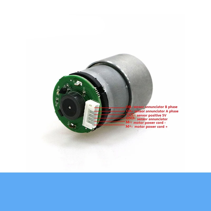 Электродвигатель постоянного тока с высоким крутящим моментом 37GB 520