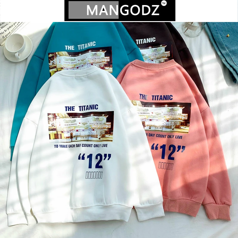 

Толстовка мужская с забавным принтом, Модный пуловер с капюшоном, повседневная винтажная верхняя одежда для пар, уличная одежда в стиле хип-...