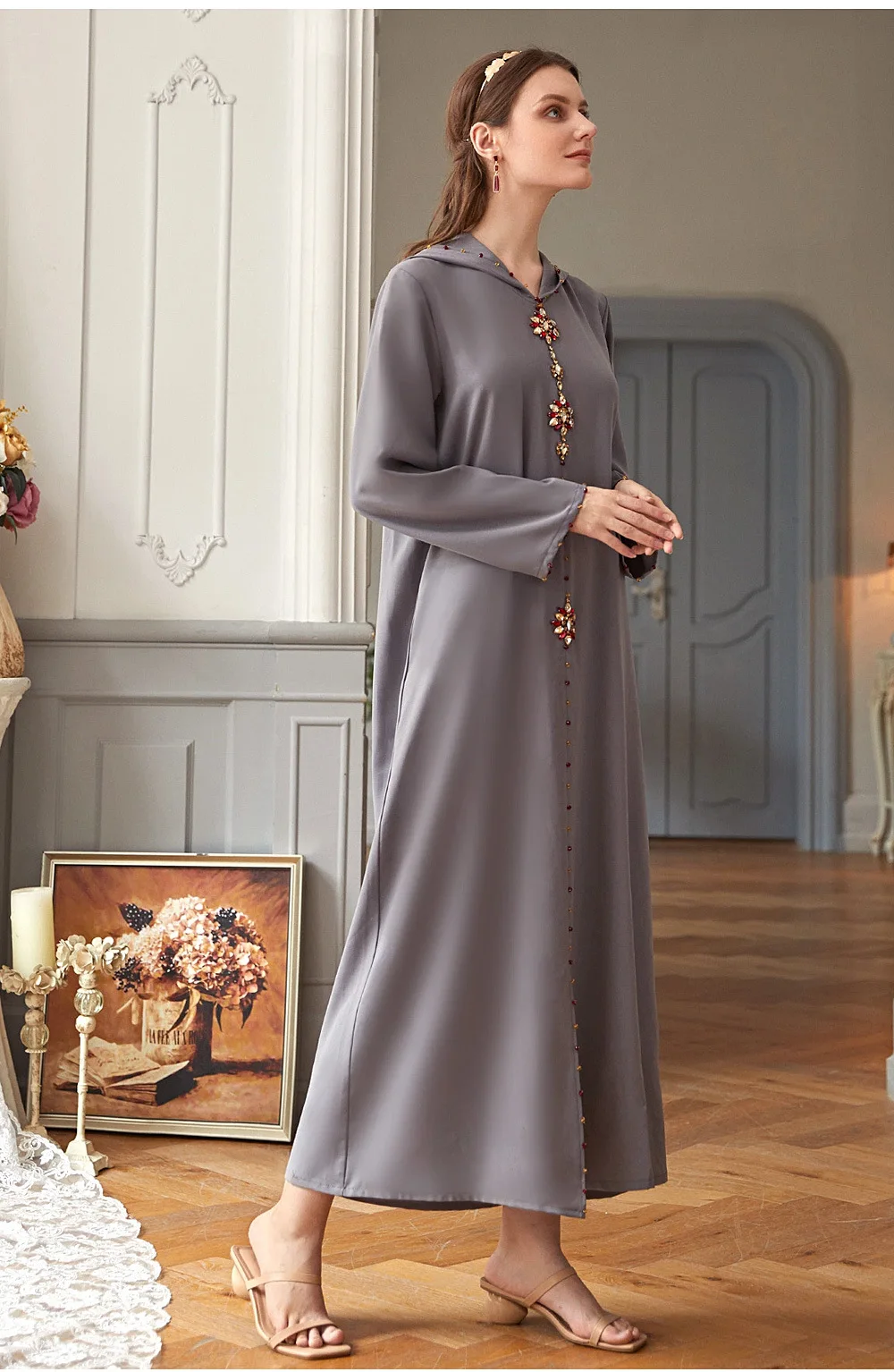 Турция мусульманский хиджаб платье ислам ИД Мубарак кафтан Дубай Abaya женская