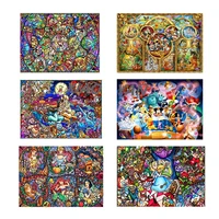 full square drill embroide 5d diamond paintingcartoon princess disney mouse embroidery cross stitch mosaic home decor