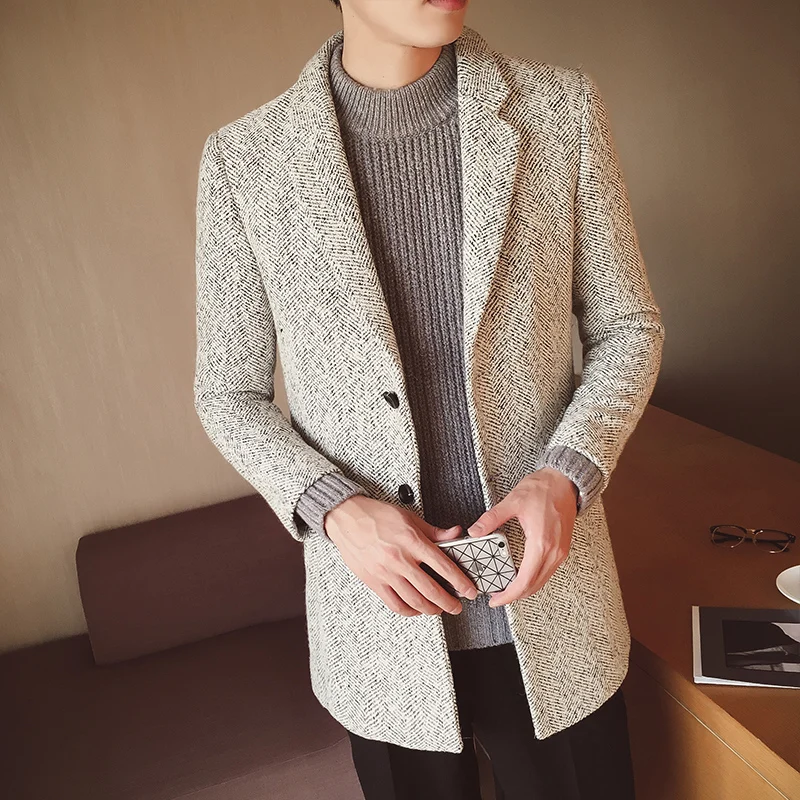 Осенне зимние популярные модные эксклюзивные однотонные повседневные деловые