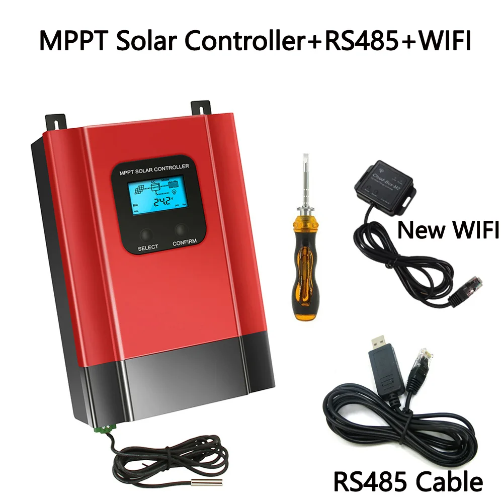 Контроллер заряда eSmart3 MPPT 60A 50A 40A 30A 20A Солнечный 12 в 24 36 48 авто макс. 150 PV Вход