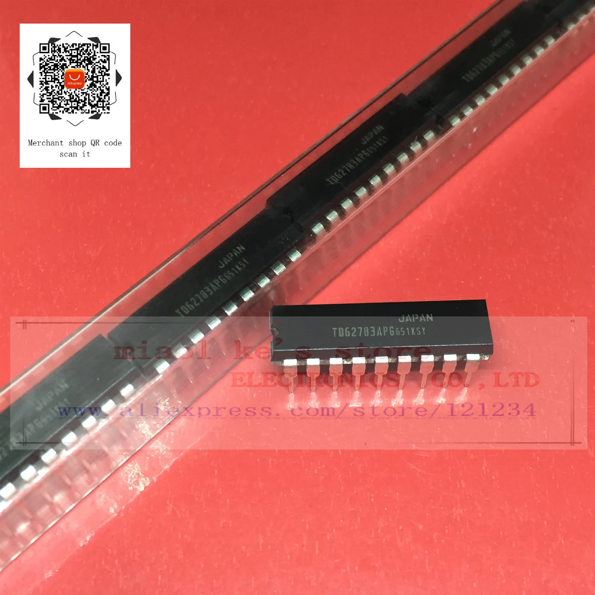 

[10pcs]100%New original: TD62783APG TD62783 TD62783AP - IC DRIVER 8/0 5V 18DIP