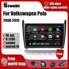 For Volkswagen VW POLO 2008-2015 Andriod 2Din Car Radio 4G Multimedia DVD Player stereo carplay speakers accessories audio video
