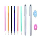 Гелевая ручка со стираемыми чернилами, 6 цветов, принадлежности для школы, шариковая ручка, канцелярские принадлежности для школы и офиса, 2021