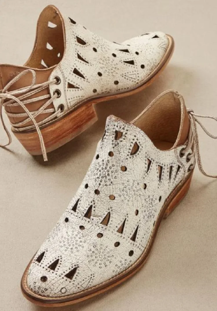 Ботильоны женские демисезонные на шнуровке пикантные полусапожки низком