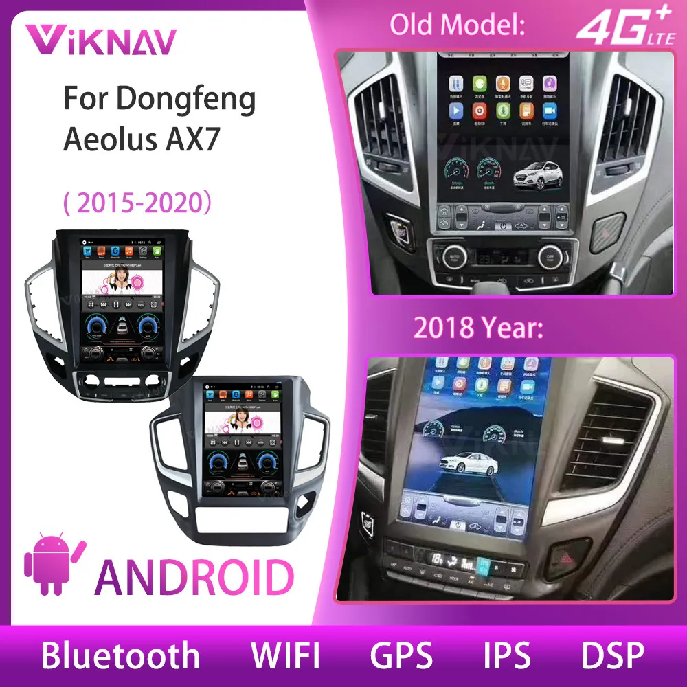 

Автомобильный радиоприемник на Android 12,1 для Dongfeng Aeolus AX7 2015-2020, автомобильный GPS-навигатор, стерео головное устройство, мультимедийный плеер с IPS экраном