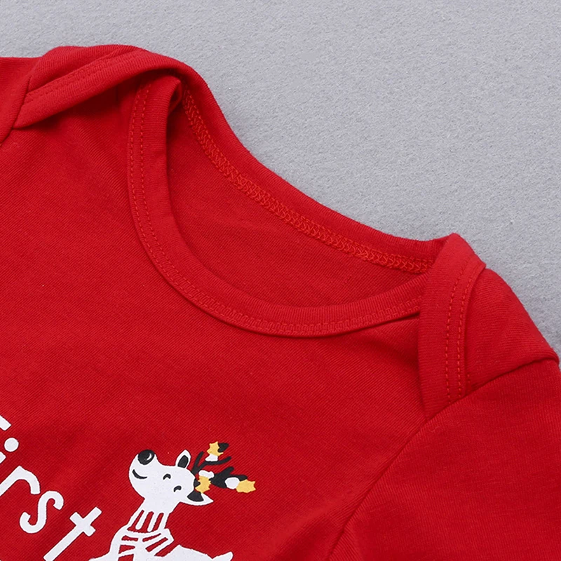 Лидер продаж 2 предмета Рождественский комбинезон с Санта Клаусом для