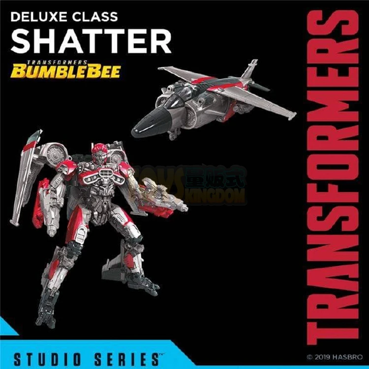 

Hasbro Transformers Toys Studio Series 59 Deluxe Class Bumblebee Movie Shatter Action Figure 12cm PVC Action & Toy Figures