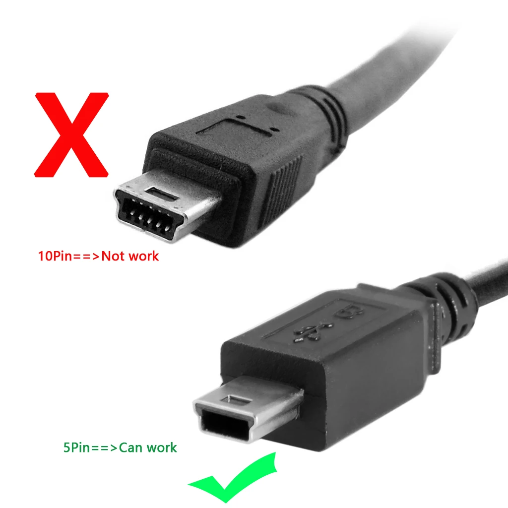 Chenyang Mini USB B Type 5pin Male to Female M F USB2.0 Удлинительный кабель 5ft 1 5 M|mini usb b|mini type busb2.0 extension