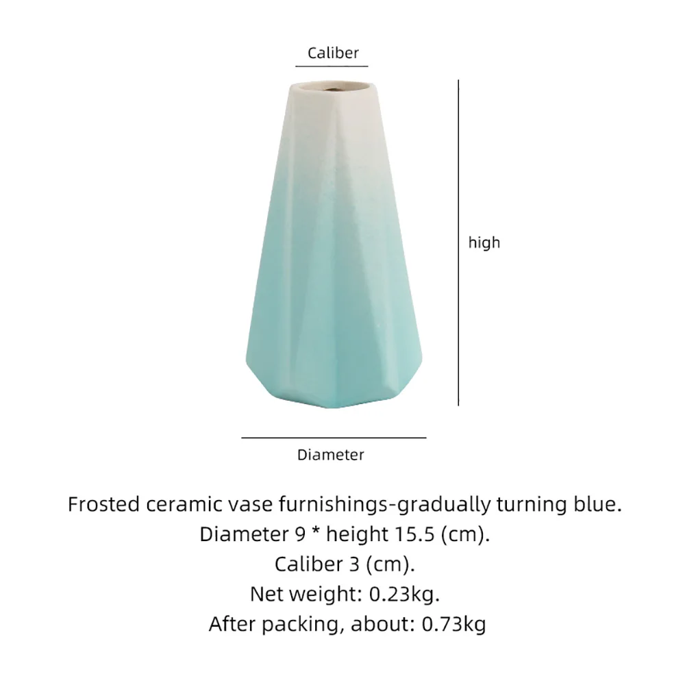 

Nordic Home Decoration Ceramic Vase Furnishings Living Room Decoration Decorative Vases Ceramic Minimalist Decoration Gifts