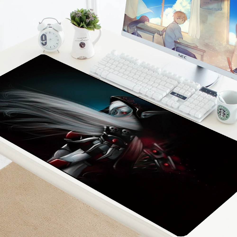 70X30 см Sylvanas WOW игровой коврик для мыши большой XL модный коврик для мыши World of Warcraft коврик для мыши для геймера ноутбука резиновый коврик для ноутбука