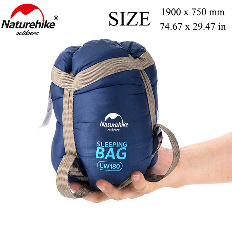 Спальный мешок Naturehike хлопковый Сверхлегкий комбинированный спальный для
