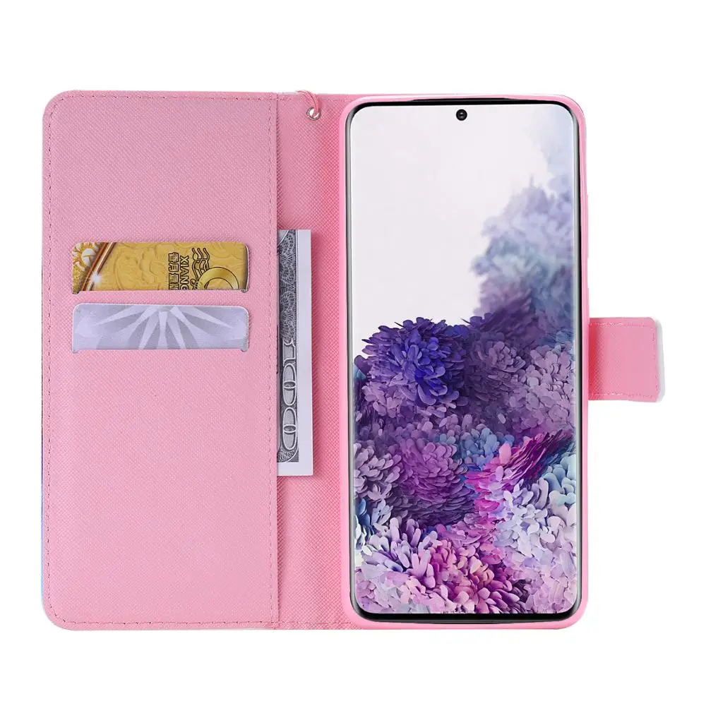 Кожаный чехол с откидной крышкой для Samsung A51 A71 A50 S A70 A40 A30 A20 S9 S8 S10 S20 Plus Ultra S7 Edge A7 2018