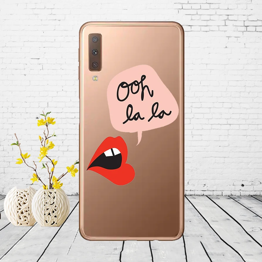 Чехол для samsung Galaxy A7 силиконовый чехол для телефона с принтом чехол-накладка на заднюю крышку для samsung A7 A750 A750F 6,0 дюймов - Цвет: K49