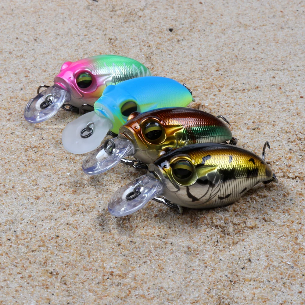 

Crankbait Fishing Lure Crank Weights 55mm/9g High Quality Floating Crank Bait For Trout Japan Wobbler Diving 0.5-1m Bait Tackle
