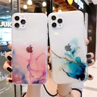 Винтажный цветной чехол Ottwn с акварелью для телефона iPhone 12 Pro Max 11 Pro Max X XR XS Max 7 8 Plus SE 2020, мягкий IMD задний Чехол