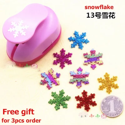 snow 1 ''дырокол для кругов 25 мм Сделай Сам дырокол для скрапбукинга Дырокол eva maker дети скрапбук Бумага Резак тиснение резче - Цвет: snow